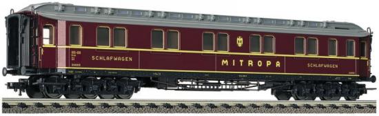 6 axle Sleeping car &quot;MITROPA&quot; type WL 6?<br /><a href='images/pictures/Fleischmann/577901.jpg' target='_blank'>Full size image</a>